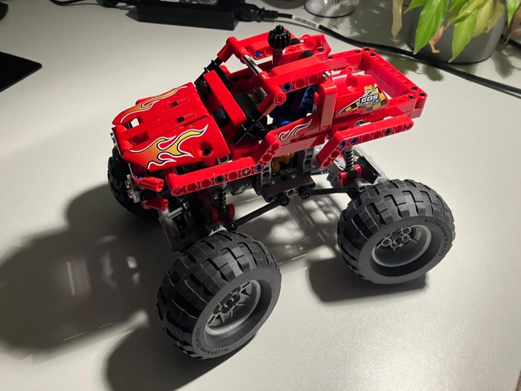 LEGO Technic Monster truck set 42005, Kinderen en Baby's, Speelgoed | Duplo en Lego, Ophalen of Verzenden