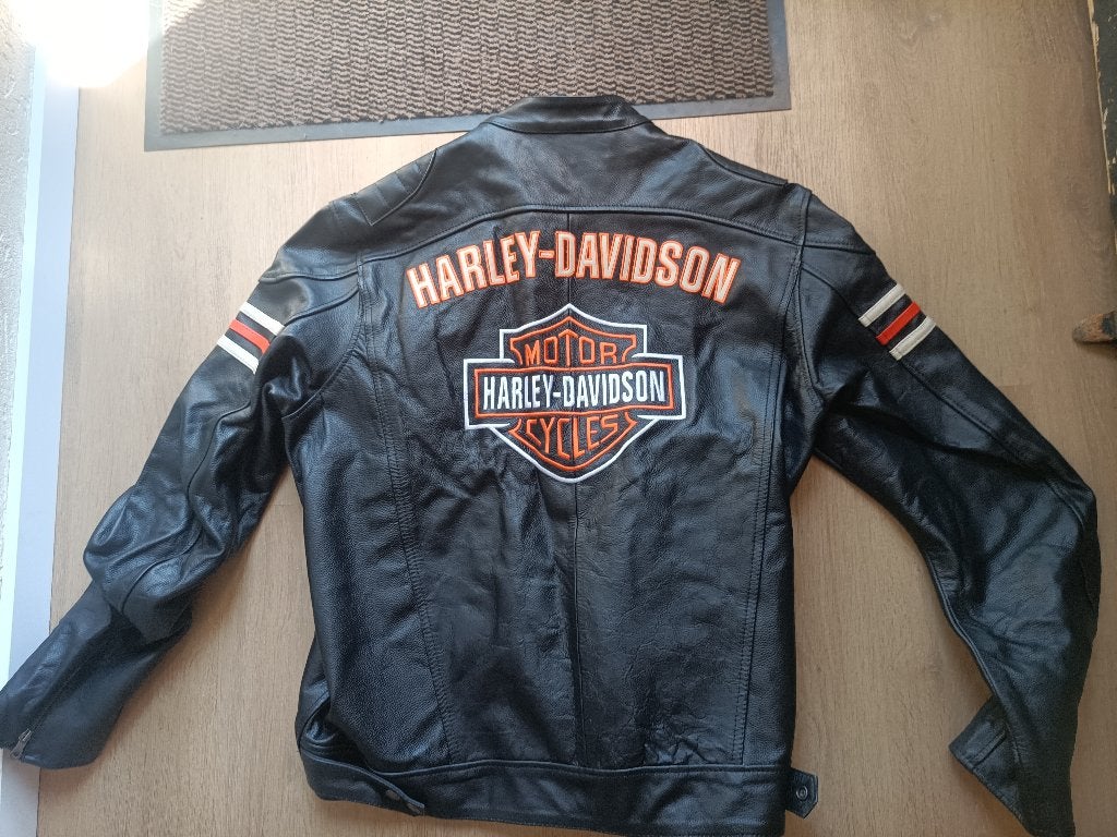 Mooi Harley-Davidson motorjack, Motoren, Kleding | Motorkleding, Ophalen, Nieuw met kaartje, Heren, Jas | leer