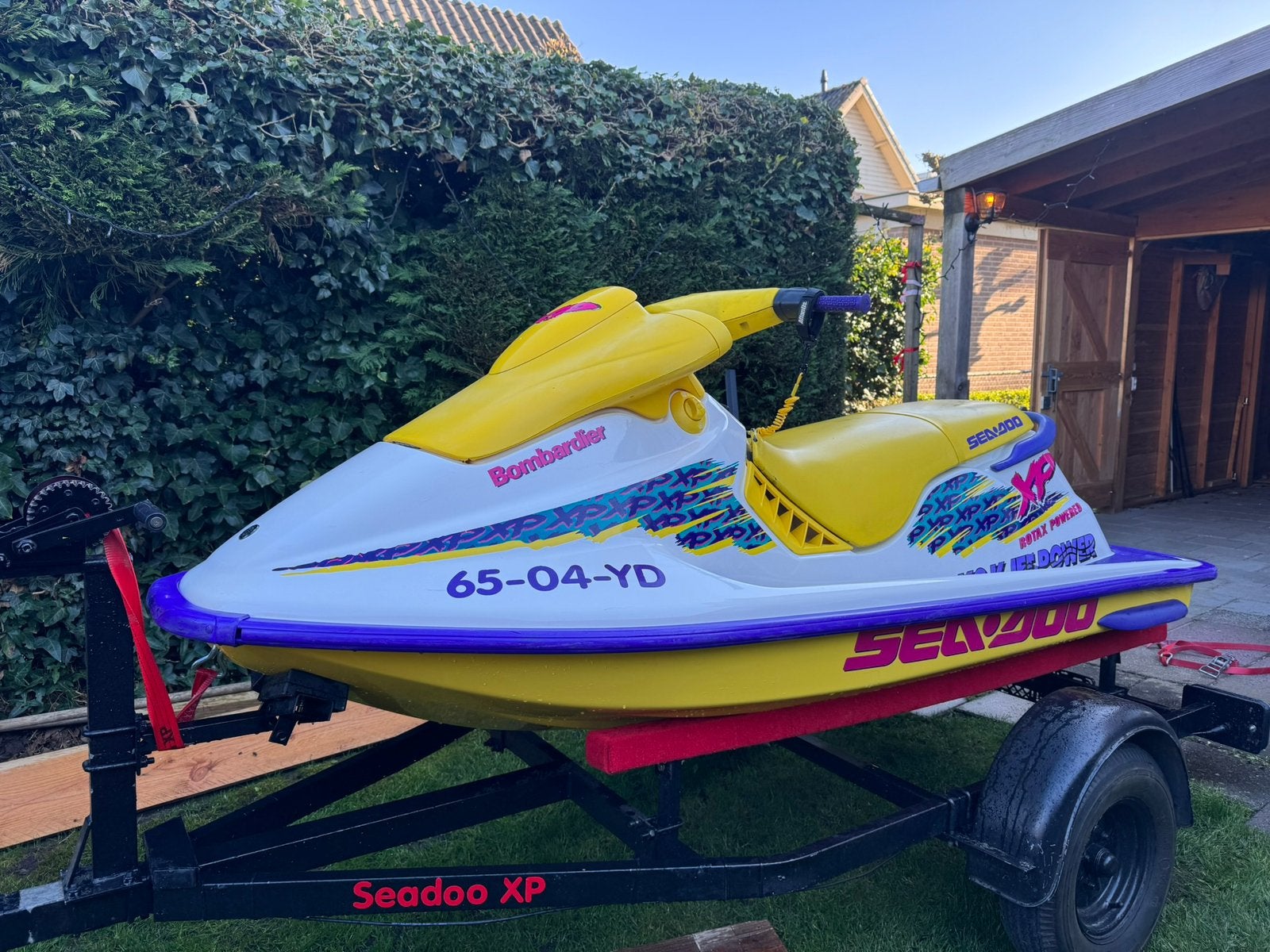 Seadoo xp 717 1998, inclusief trailer, Watersport en Boten, Ophalen, Gebruikt, Benzine, 70 tot 120 pk