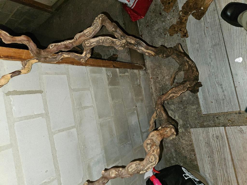 Grote decoratieve druiventak - Uniek stuk voor interieur, Huis en Inrichting, Ophalen, Gebruikt, Landelijk, Natuurlijk materiaal