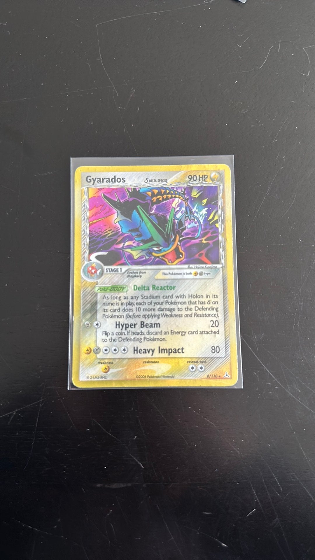 Pokémon kaart Gyarados, Ophalen, Gebruikt, Losse kaart