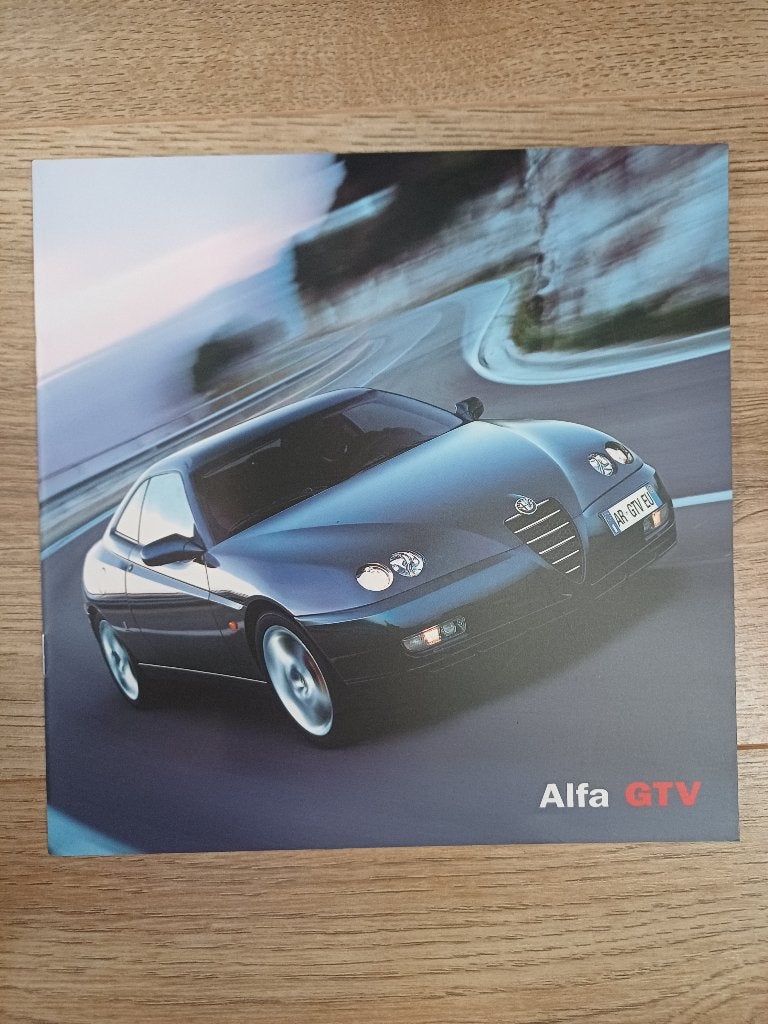 Alfa Romeo GTV brochure uit 2003, Ophalen of Verzenden, Zo goed als nieuw, Alfa Romeo
