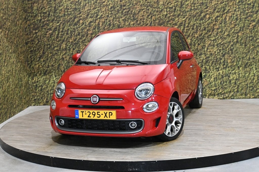 Fiat 500 1.0 Hybrid Sport(Look) | P.Sensor | Cruise, Voorwielaandrijving, Stof, Euro 6, 4 stoelen
