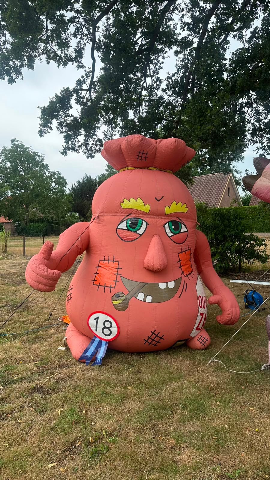 Abraham/halve abraham ouwe zak te huur alle leeftijden, Ophalen, Zo goed als nieuw, Abraham of Sarah