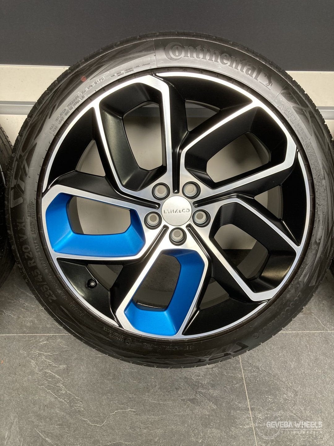 20” originele Lynk en Co velgen + banden 5x108 235/45/20 889, Auto-onderdelen, Banden en Velgen, Gebruikt, -, -, Banden en Velgen