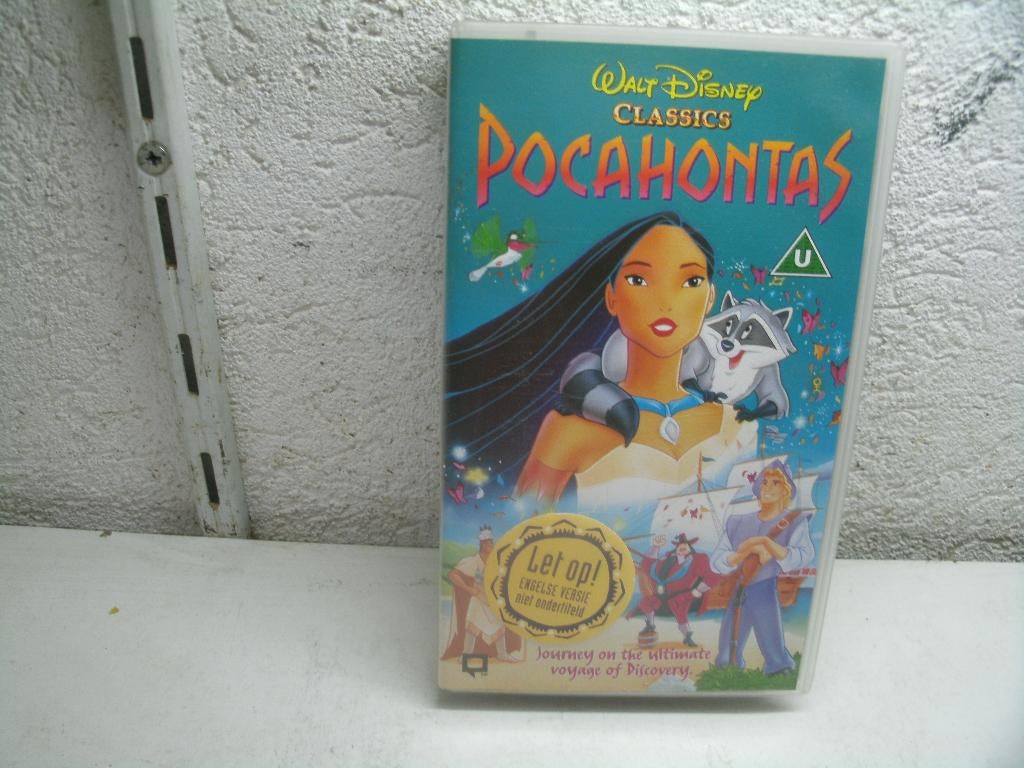 vhs 103a pocahontas engelse versie niet ondert, Vanaf 16 jaar, Ophalen of Verzenden, Gebruikt, Overige typen