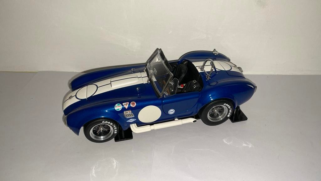 KYOSHO Ford Mustang Shelby Cobra BL 1:18, Ophalen of Verzenden, Zo goed als nieuw, Auto, Kyosho