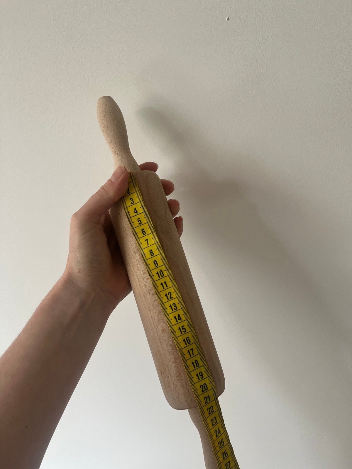 Nieuwe houten deegroller, Ophalen of Verzenden, Nieuw, Hout, Bruin