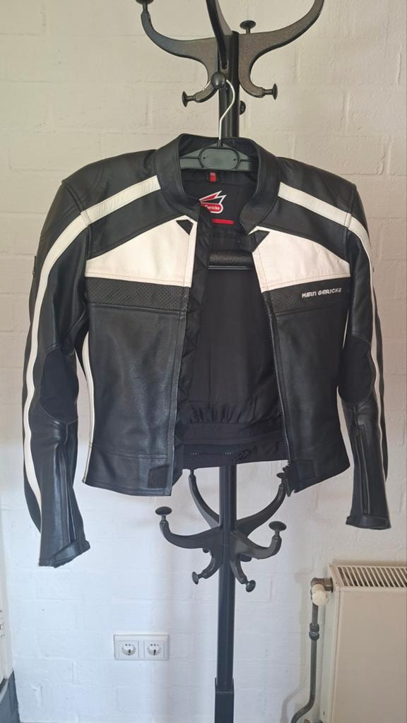 Leren Motorjas dames Zwart, Motoren, Kleding | Motorkleding, Hein Gericke, Dames, Jas | leer, Ophalen of Verzenden