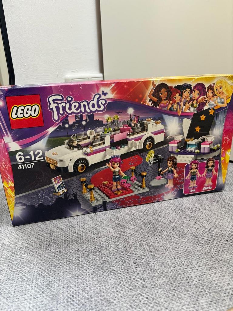 LEGO Friends 41107 Popster Limo - Zo goed als nieuw, Ophalen of Verzenden, Zo goed als nieuw