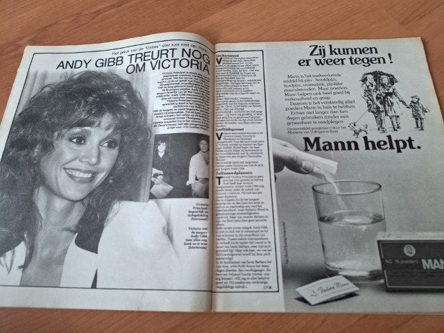 Kwik 1982 Victoria Principal Miss UK Prinses Diana, Boeken, Ophalen of Verzenden, Gelezen, Overige typen