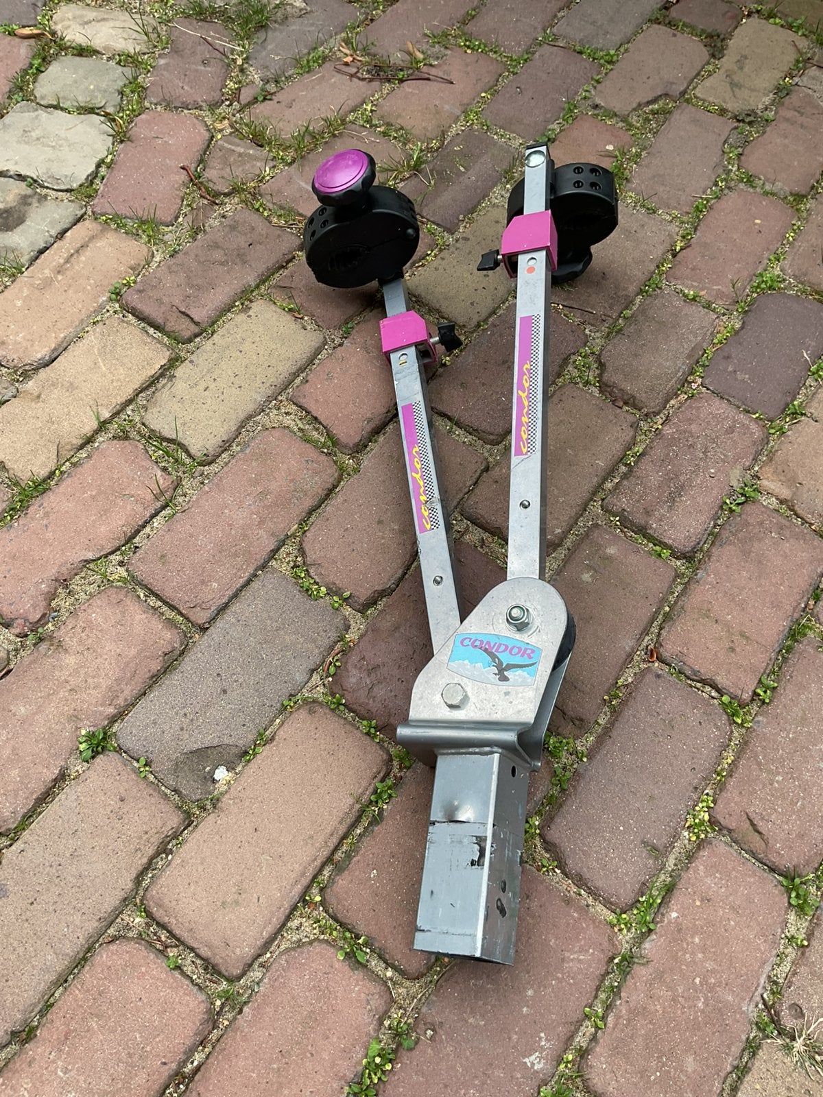 Spinder frameklem - klemmen fietsendrager - zadelklem, Ophalen of Verzenden, Zo goed als nieuw, Fietsendrager-accessoire, Brede banden