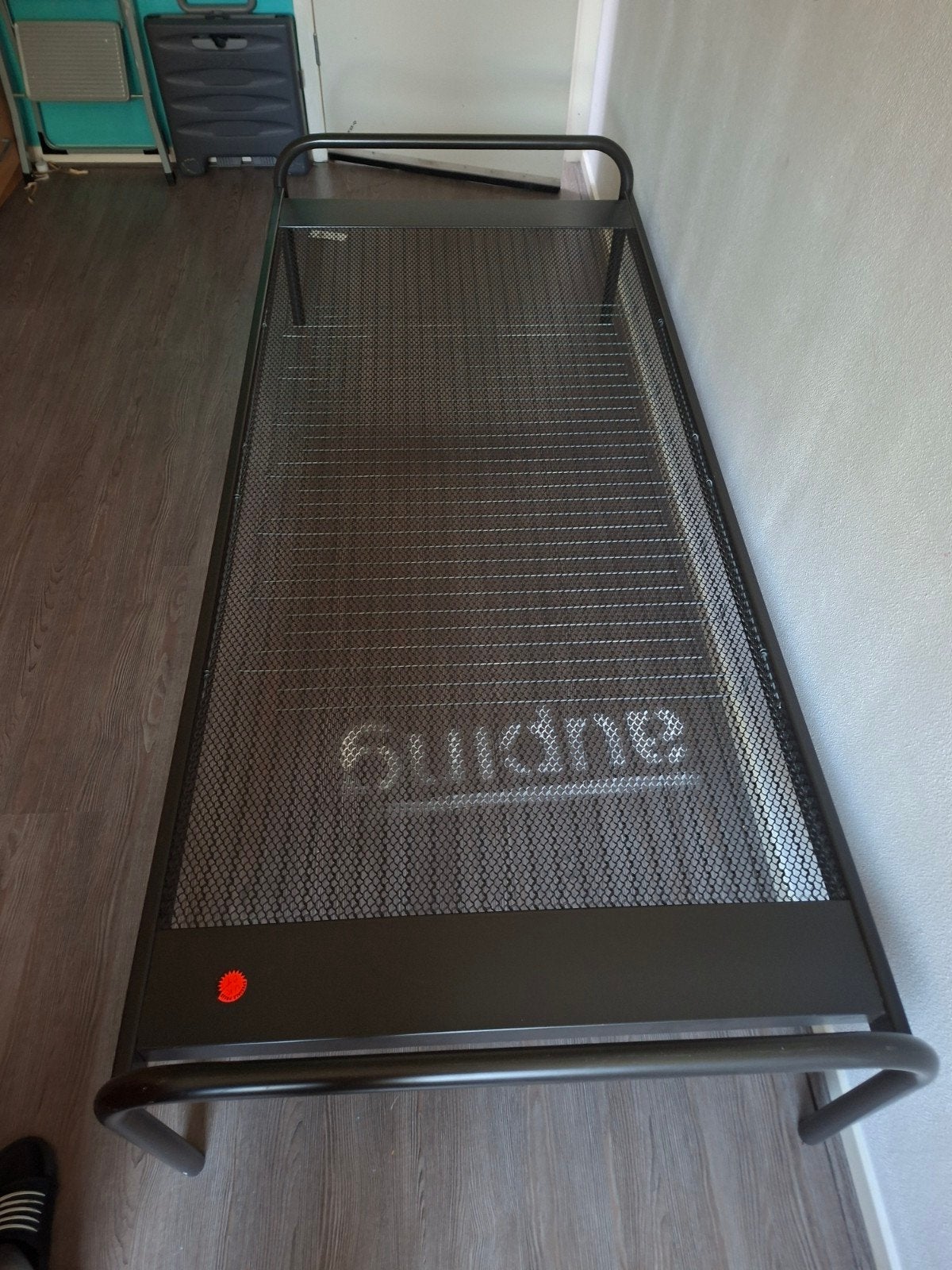 Bed met Onderschuifbed, Huis en Inrichting, Ophalen, 90 cm, Eenpersoons, Zo goed als nieuw