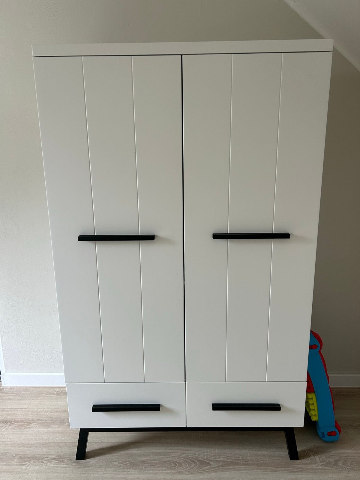Babybedje en kledingkast - Complete babykamer set, Ophalen, Kast, 50 tot 70 cm, 105 cm of meer
