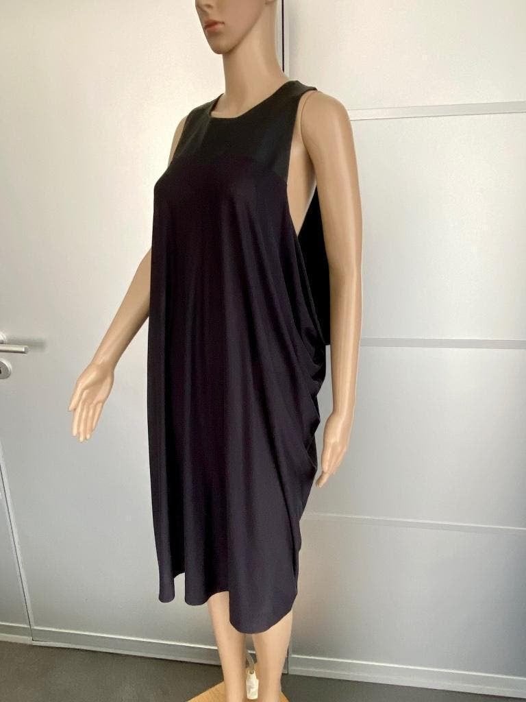 H137 Nieuw: COS maat S/M jurk tuniek donker-blauw jurkje, COS, Blauw, Nieuw, Ophalen of Verzenden