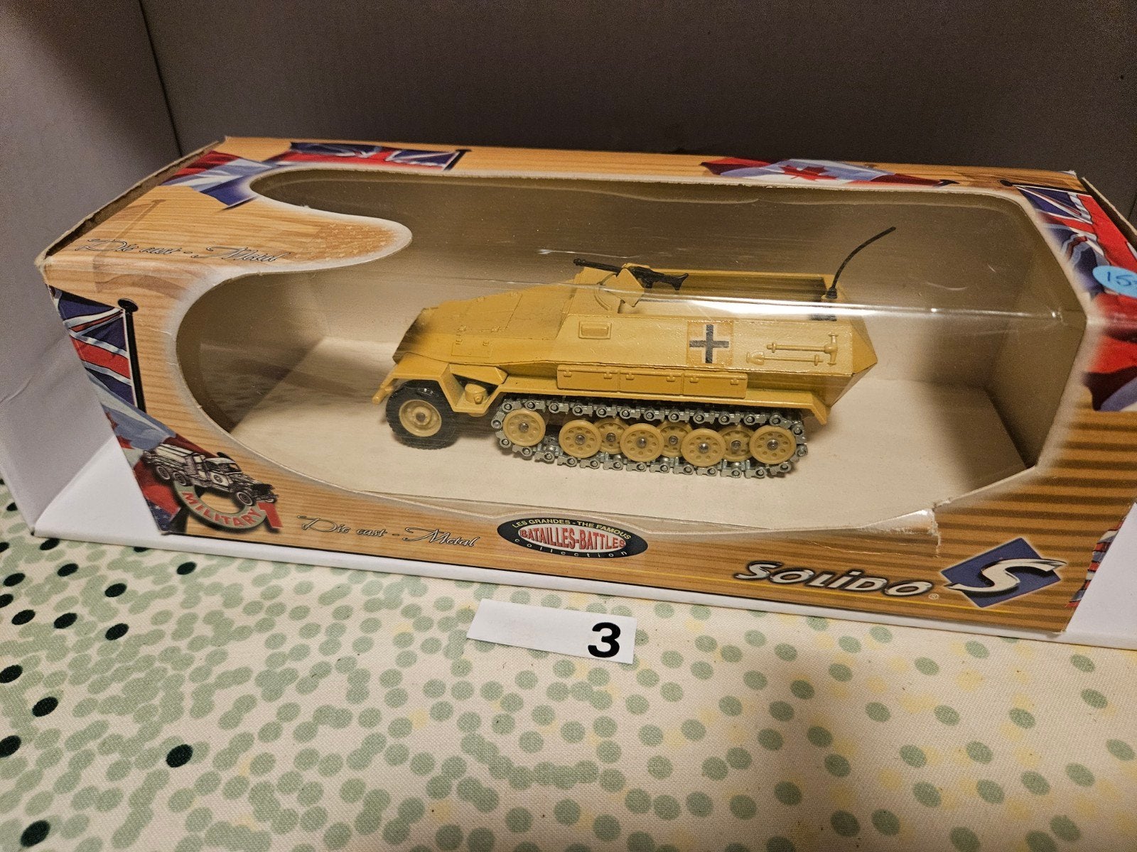 solido hanomag desert nr 3, Ophalen of Verzenden, Landmacht, Duitsland