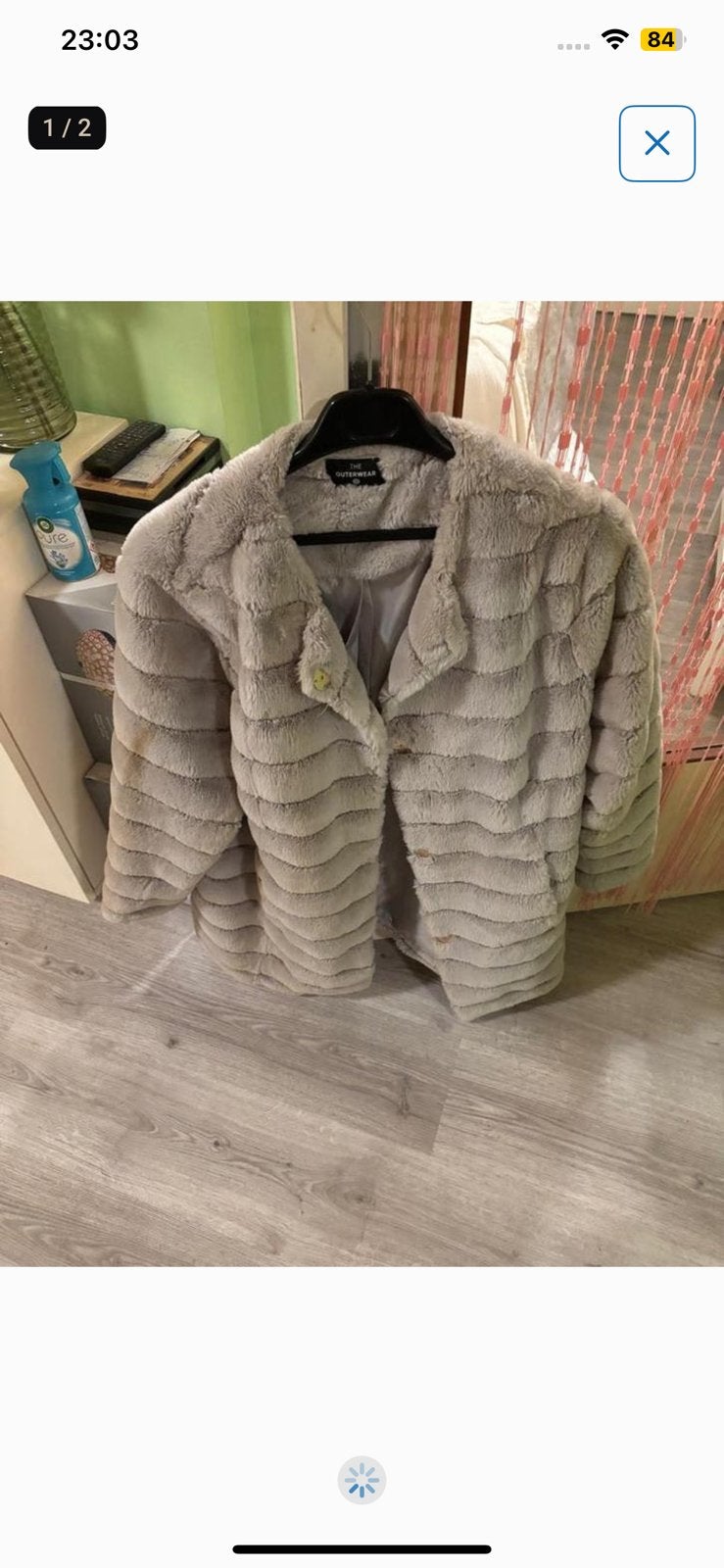Fluffy winterjas maat XL ✅✅, Ophalen of Verzenden, Zo goed als nieuw, Maat 46/48 (XL) of groter