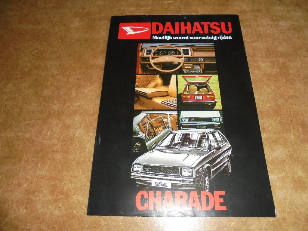leaflet Daihatsu Charade, Ophalen of Verzenden, Gelezen, Overige merken