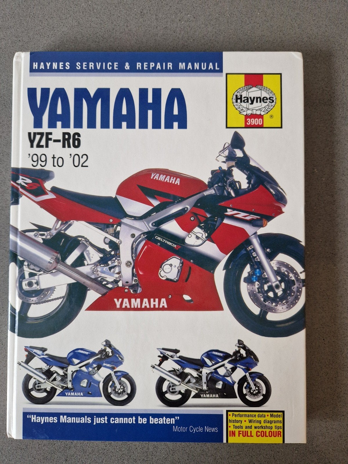 Haynes Service & Repair Manual Yamaha YZF-R6 ('99-'02) zgan, Ophalen of Verzenden, Yamaha
