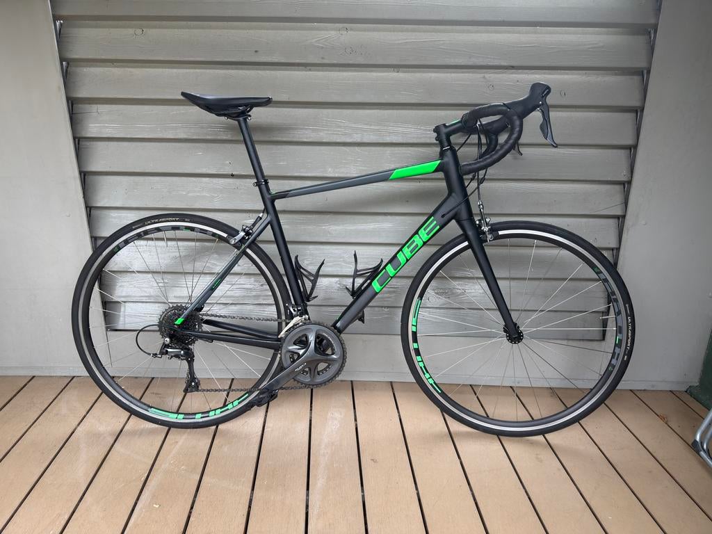 Cube attain maat 58, Fietsen en Brommers, Fietsen | Racefietsen, Heren, Aluminium, Zo goed als nieuw, 57 tot 61 cm