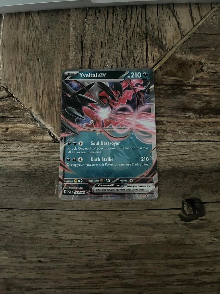 Yveltal ex, Ophalen of Verzenden, Zo goed als nieuw