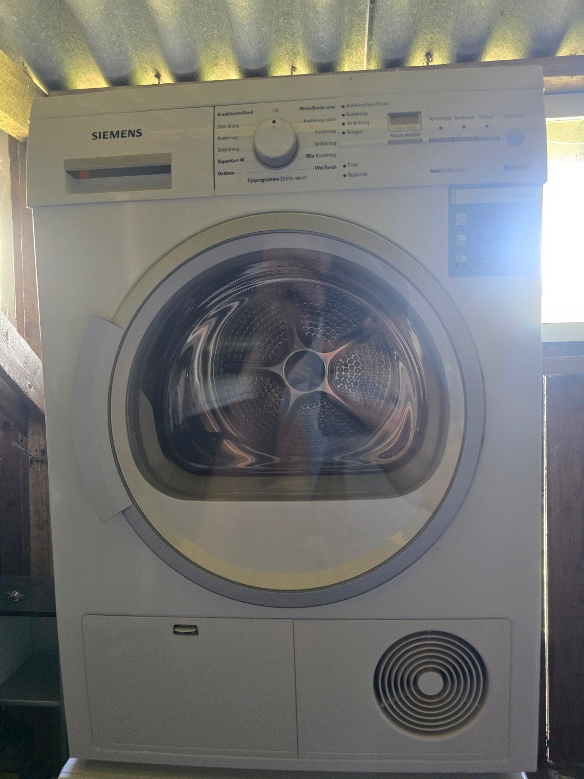 Siemens wasmachine en droger nieuwstaat, Witgoed en Apparatuur, Wasmachines, Ophalen of Verzenden, Zo goed als nieuw, 85 tot 90 cm