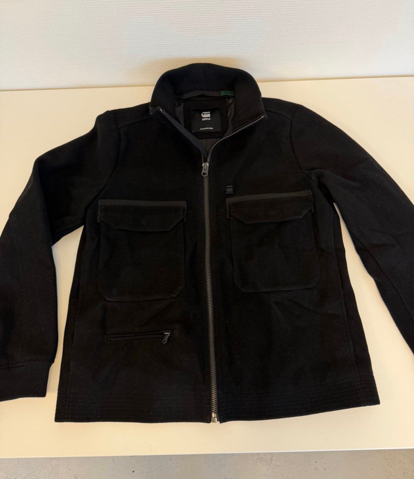 G-Star RAW XPO Wool Bomber Jacket Zwart L jack vest wol zgan, Maat 52/54 (L), P, Zwart, P