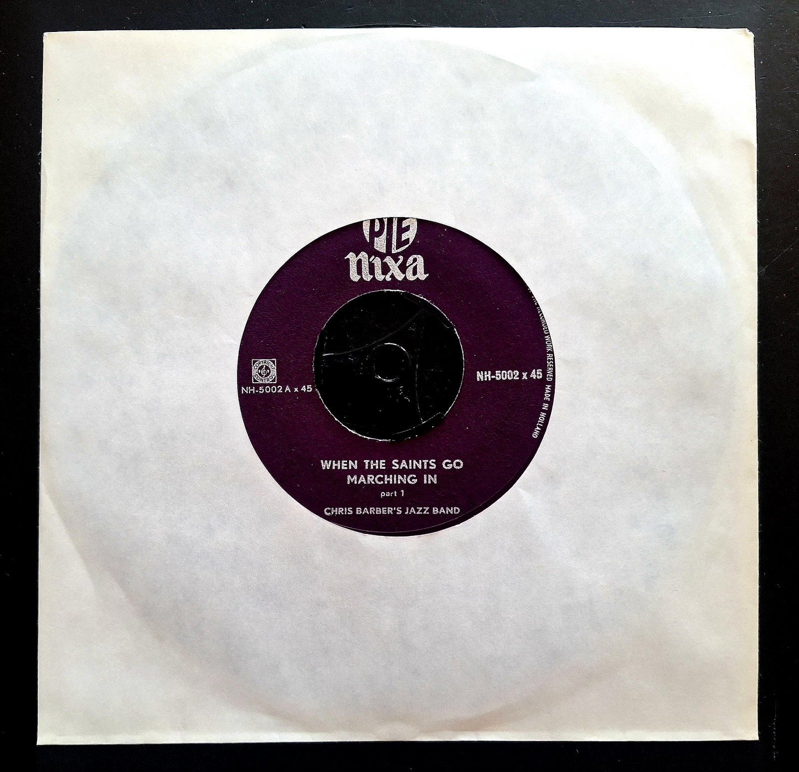 7"/SINGLE  CHRIS BARBER - When The Saints Go Marching In, Ophalen of Verzenden, Gebruikt, Pop