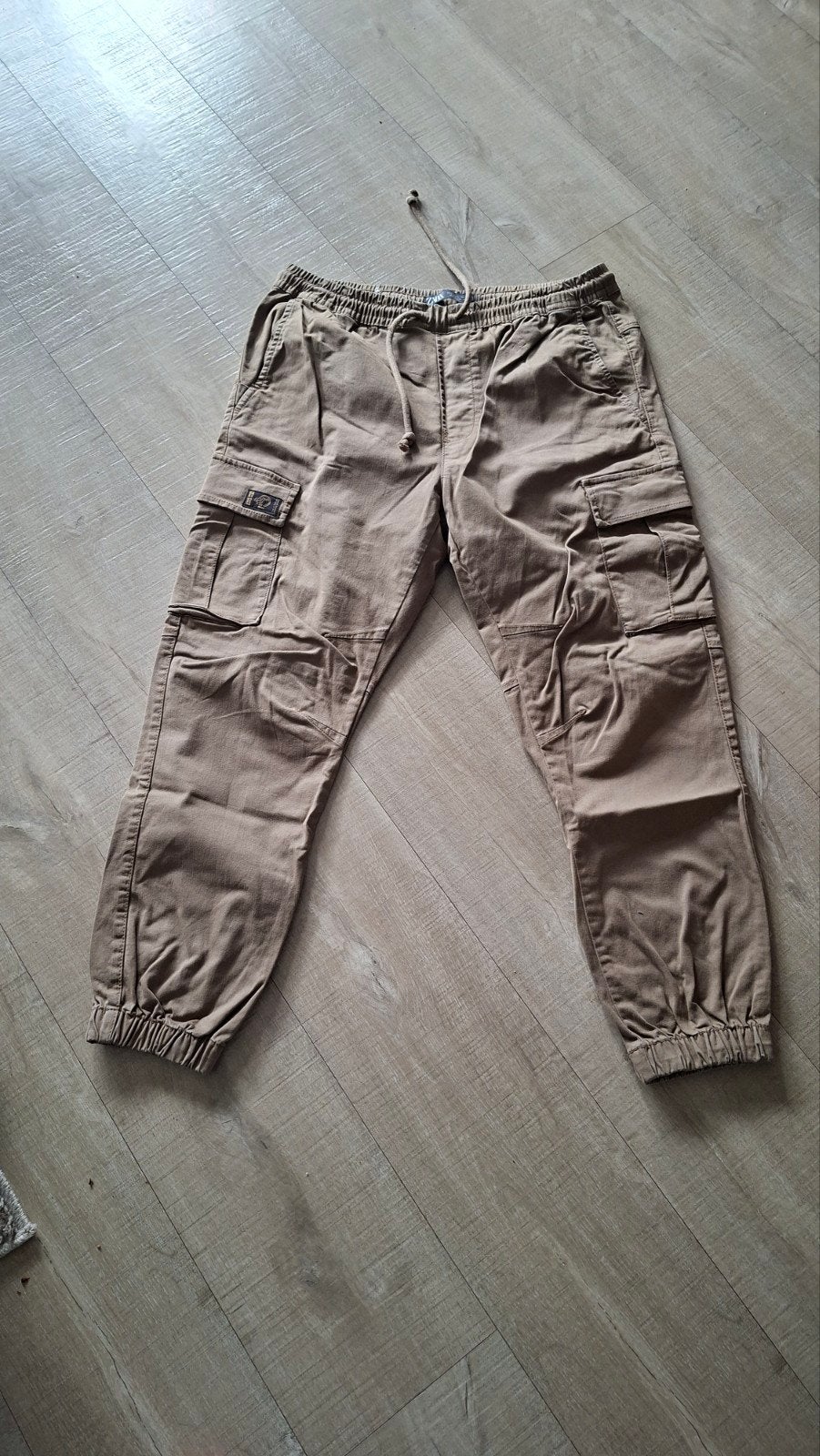 Zara Cargo Broek Heren - Maat L, Maat 52/54 (L), Zara, Beige, Ophalen of Verzenden