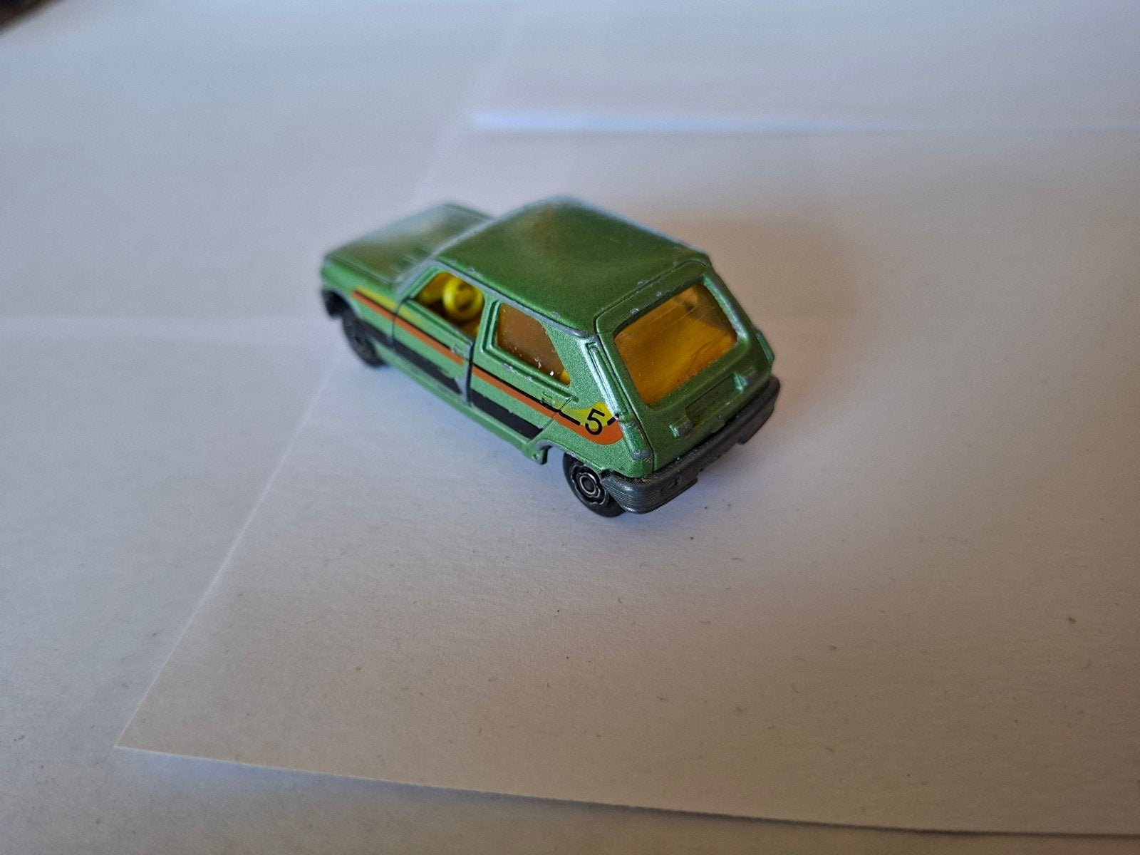 Majorette Renault 5 #280 5 Deurs, Ophalen of Verzenden, Gebruikt, Auto