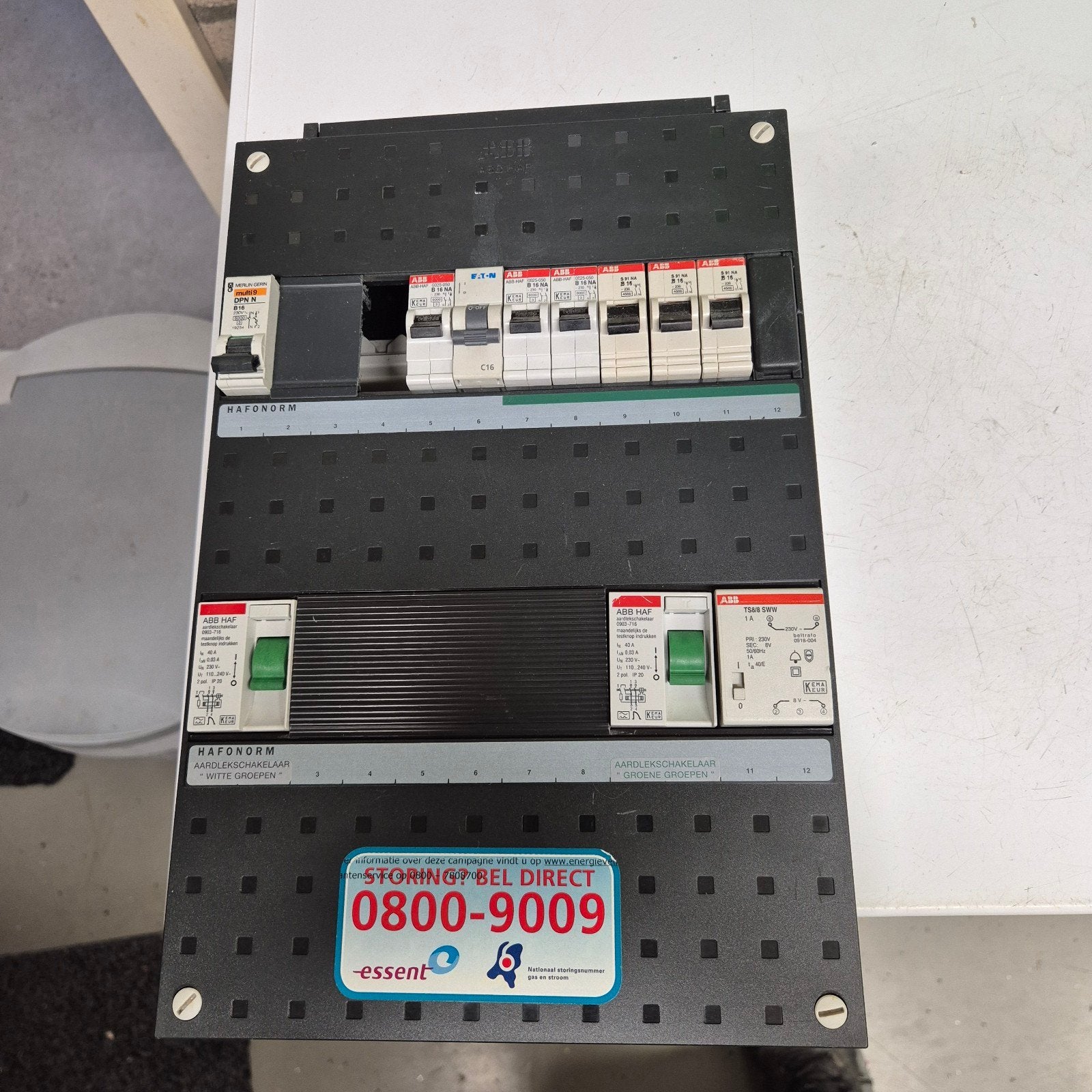 meterkast te koop, Ophalen, Gebruikt, ABB, Groepenkast
