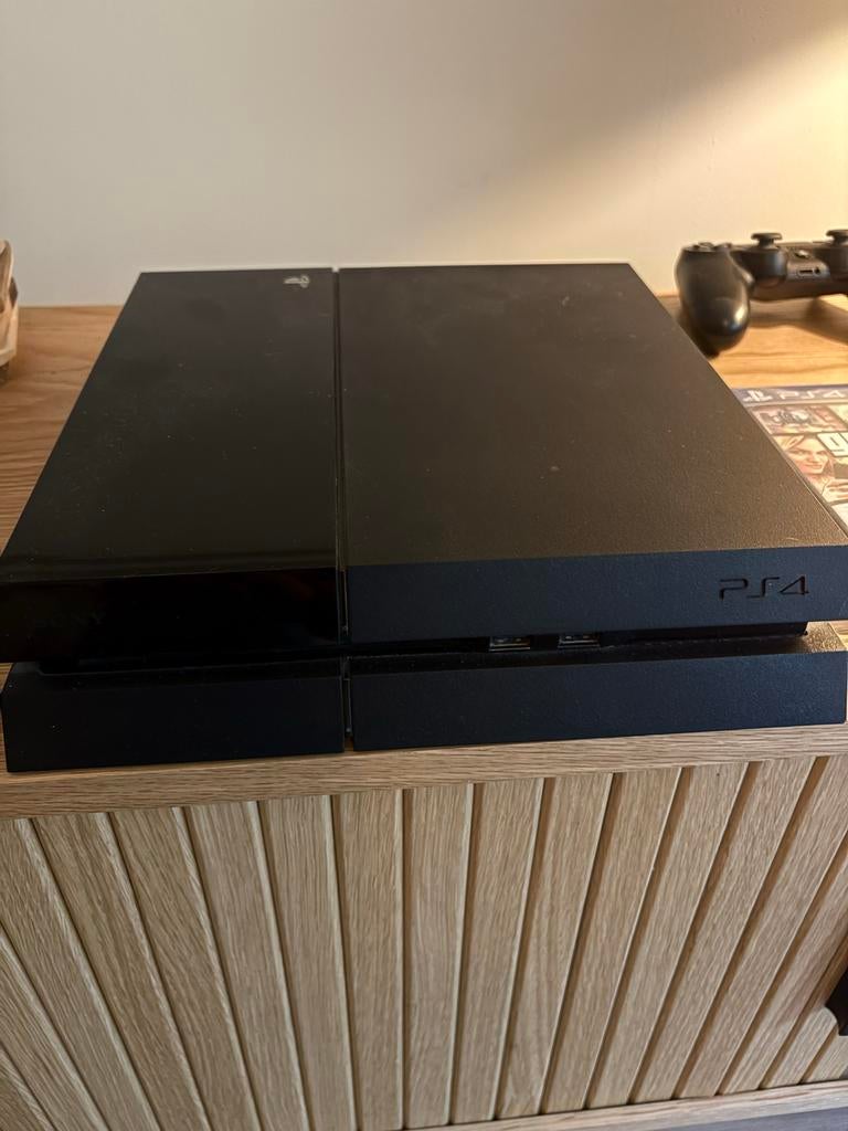 PlayStation 4 (PS4) met 1TB opslag en 9 games, Ophalen, Met 1 controller, Original, 500 GB