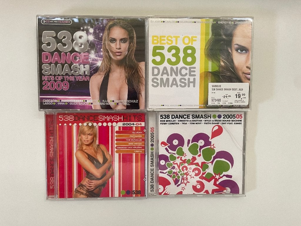 E085 538 Dance Smash cd-collectie oa Hits of the Year 2009, Ophalen of Verzenden, Gebruikt, Dance Populair
