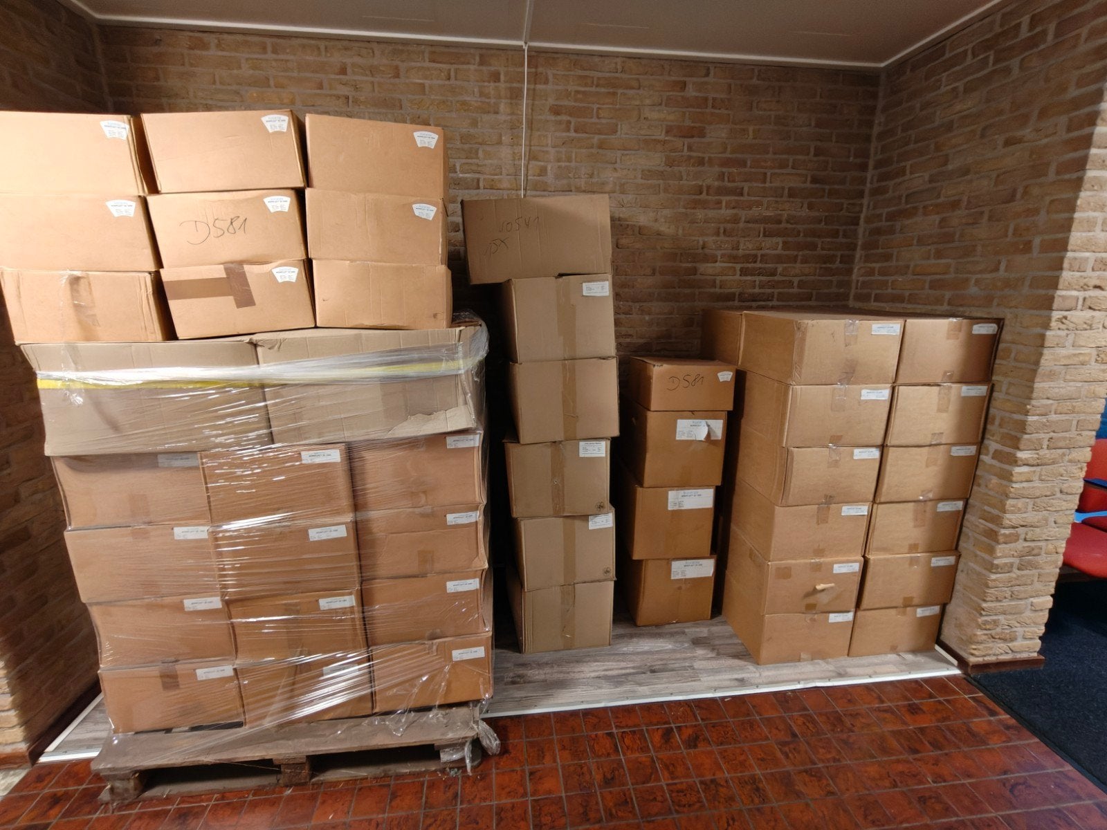 Pallet Mowiflex 1000 & 2000 filament (diverse maten), Ophalen, Nieuw, Filament