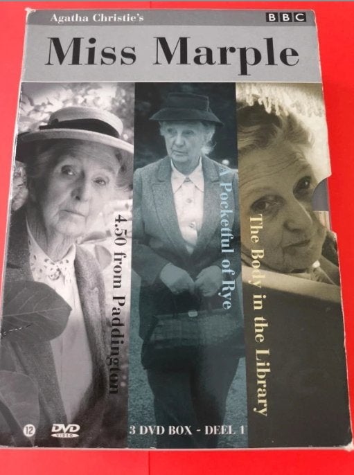 Miss Marple 3 dvd box deel 1, Cd's en Dvd's, Vanaf 12 jaar, Ophalen of Verzenden, Zo goed als nieuw, Actie en Avontuur