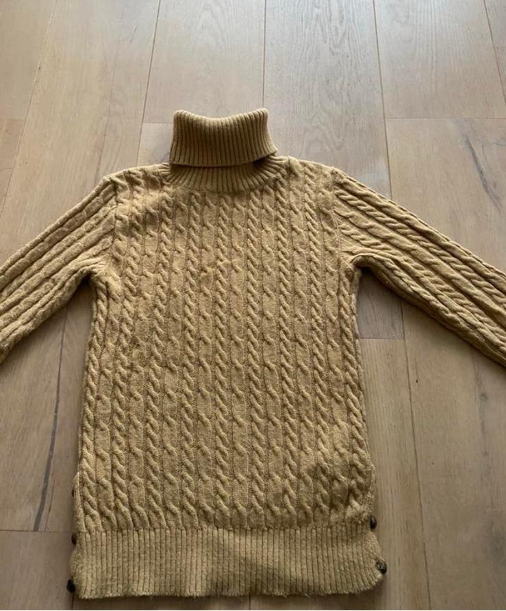 Zara coltrui M camel, Ophalen of Verzenden, Zo goed als nieuw, Maat 38/40 (M), Beige
