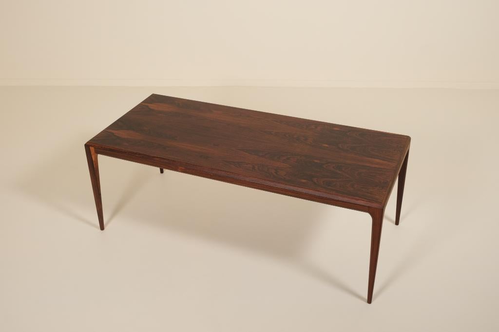 Salontafel van Johannes Andersen voor CFC Silkeborg, Huis en Inrichting, Ophalen, Overige materialen, 100 tot 150 cm, Vintage, design, deens