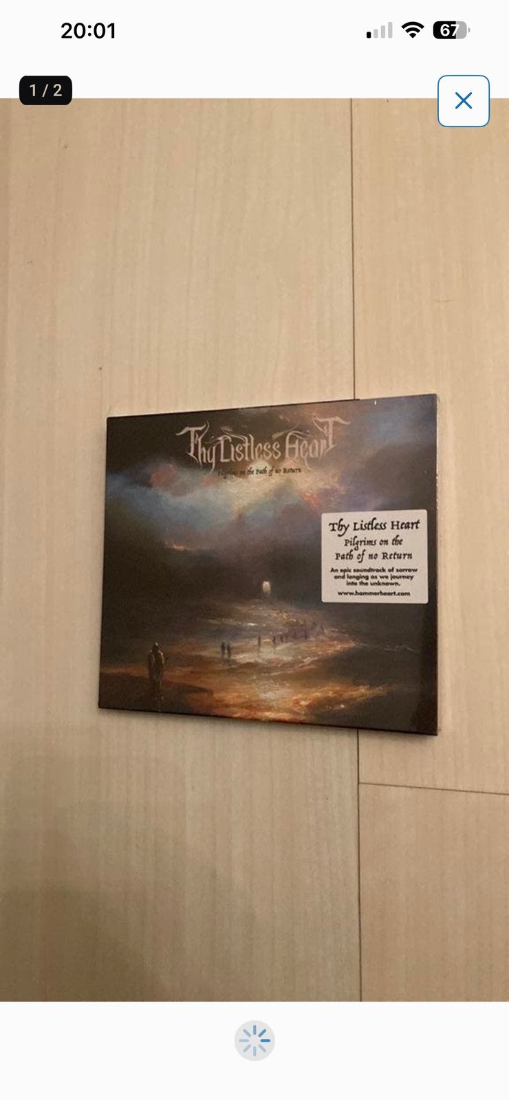 Thu Listless Heart - pilgrims on the path of no return (doom, Ophalen of Verzenden, Nieuw in verpakking
