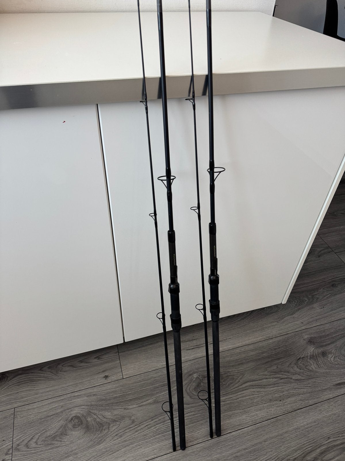 Sonik Xtractor (2 stuks) 9ft, 2.75lb, Ophalen, Zo goed als nieuw, Werphengel