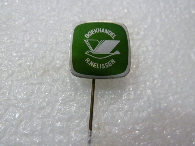 Vintage Speldje Boekhandel H. Nelissen, Ophalen of Verzenden, Gebruikt, Overige onderwerpen, Speldje of Pin