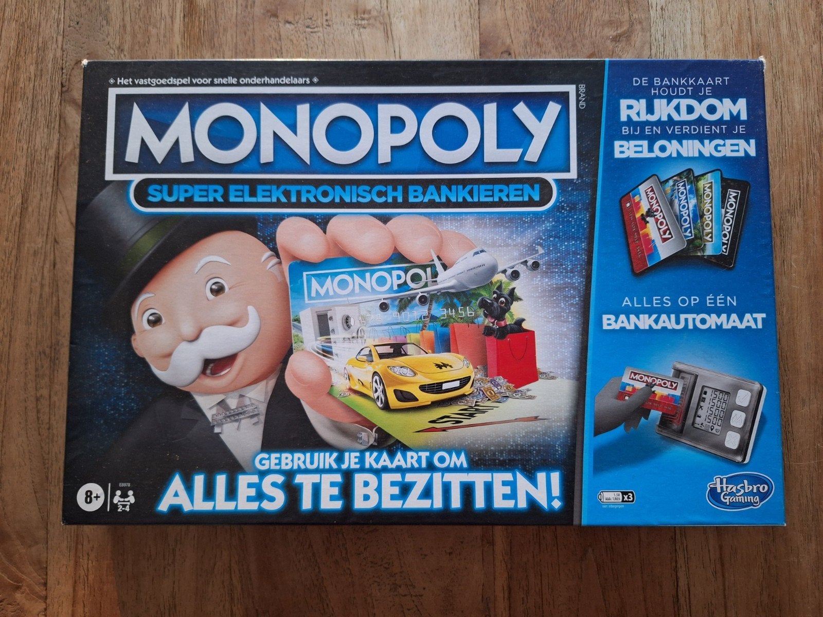Monopoly Super elektrisch bankieren, Hobby en Vrije tijd, Een of twee spelers, Ophalen of Verzenden, Gebruikt, Hasbro Gaming