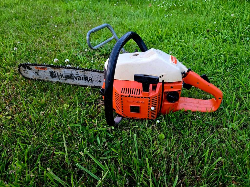 Husqvarna 44 kettingzaag | Netjes 38cm blad | Goedlopend, Tuin en Terras, Husqy 44 motorzaag, Gebruikt, Husqvarna 44, Overige soorten
