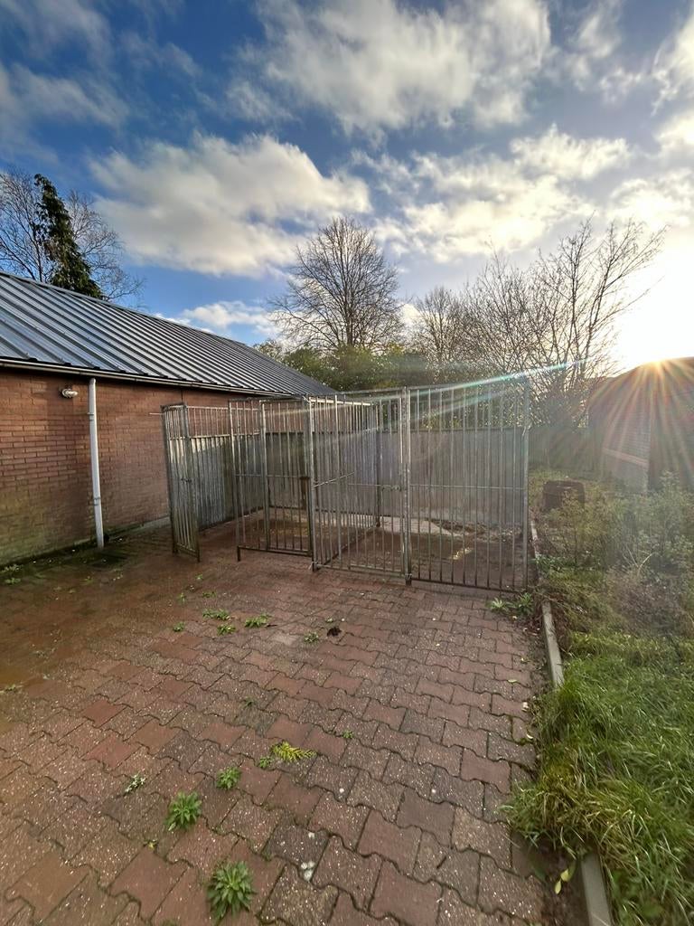 Complete Kennel!, Ophalen, Zo goed als nieuw, 110 cm of meer, 100 cm of meer