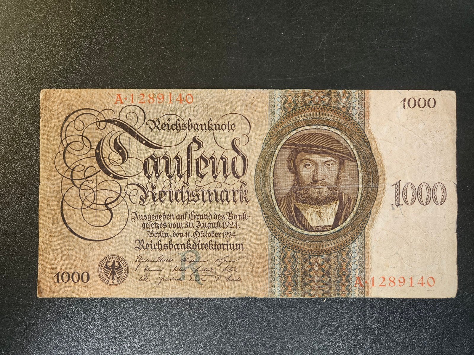 Duitsland pick 179 1924, Ophalen of Verzenden, Duitsland, Los biljet