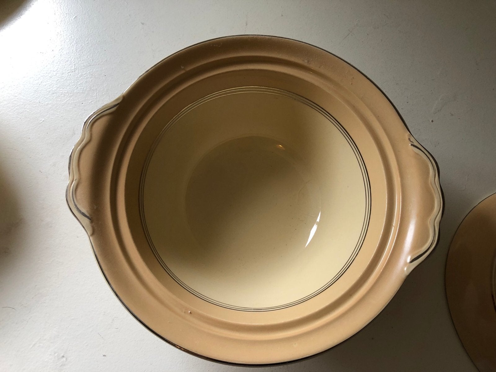 Vintage Johnson Bros Victoria Servies - Crème/Beige, Antiek en Kunst, Antiek | Servies compleet, Ophalen of Verzenden