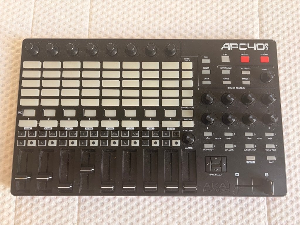 Akai APC40 MKII – Ableton Live MIDI-controller, Muziek en Instrumenten, Ophalen of Verzenden, Gebruikt