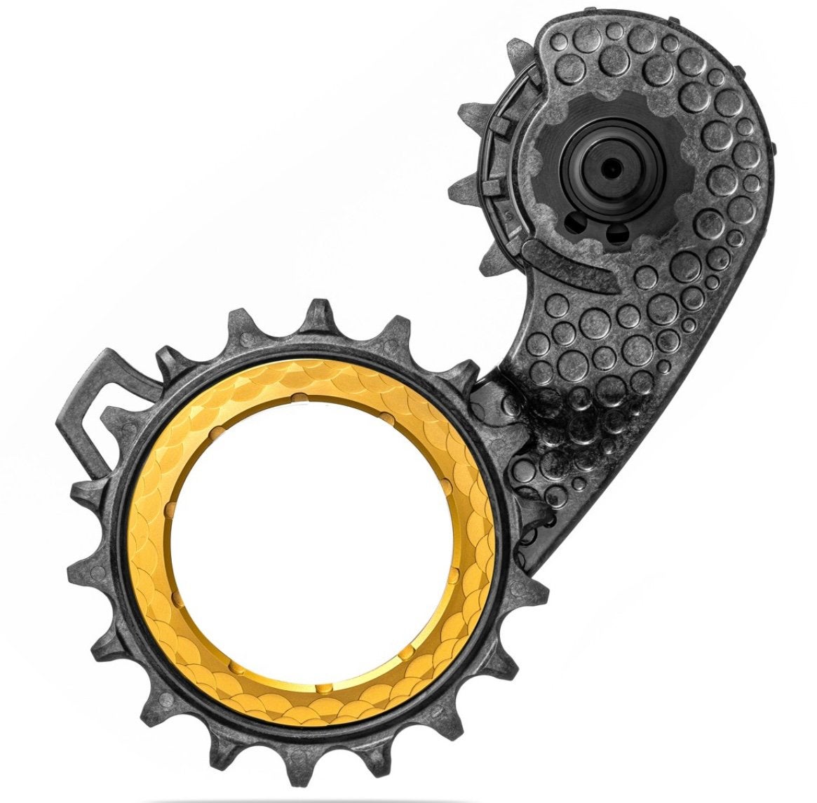 Absoluteblack Achterderailleur kooi carbon voor shimano di2, Fietsen en Brommers, Fietsonderdelen, Verzenden