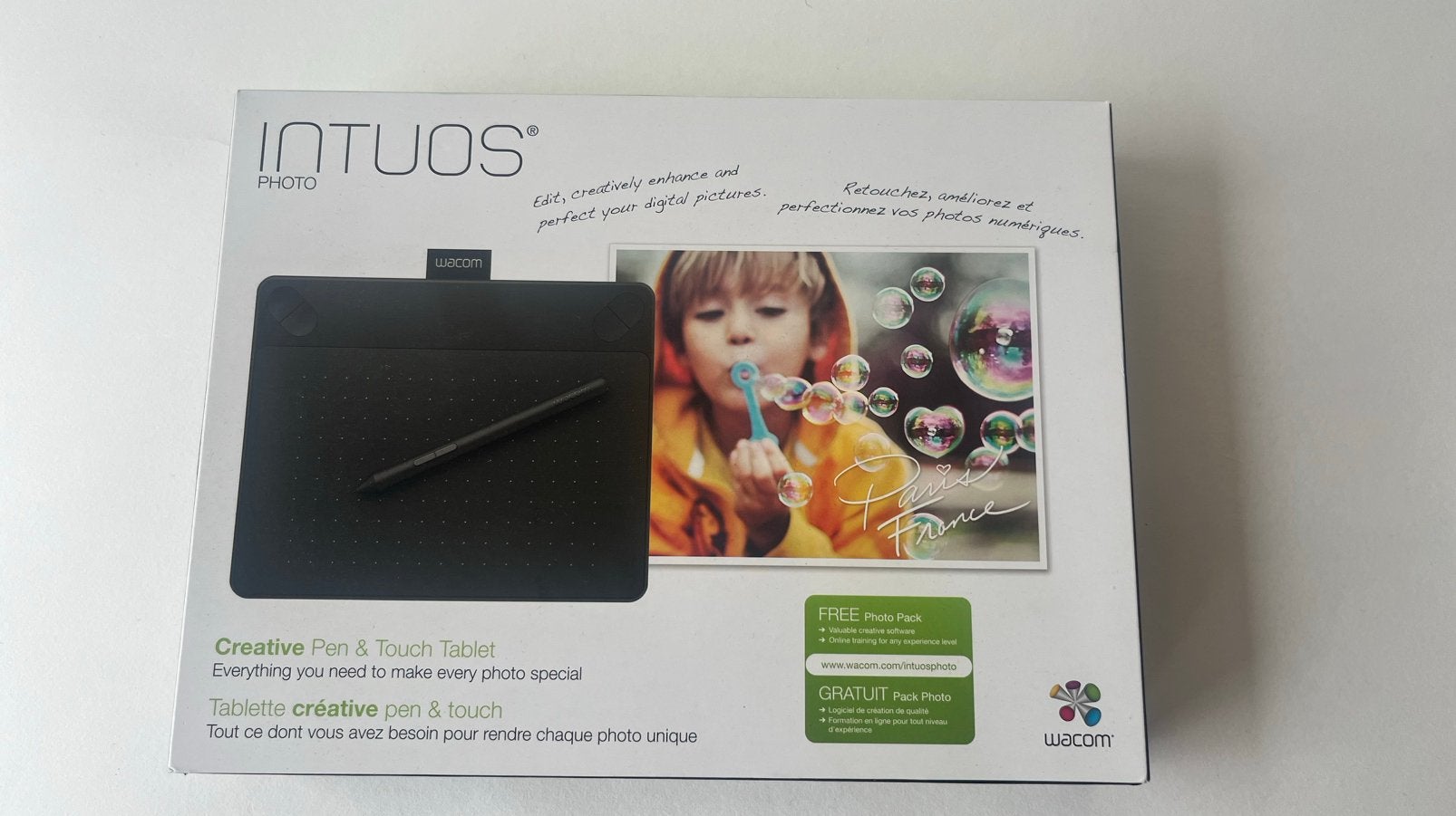 Wacom Intuos Photo Creative Pen & Touch Tablet, Ophalen of Verzenden, Multi-touch, Gebruikt, Bedraad