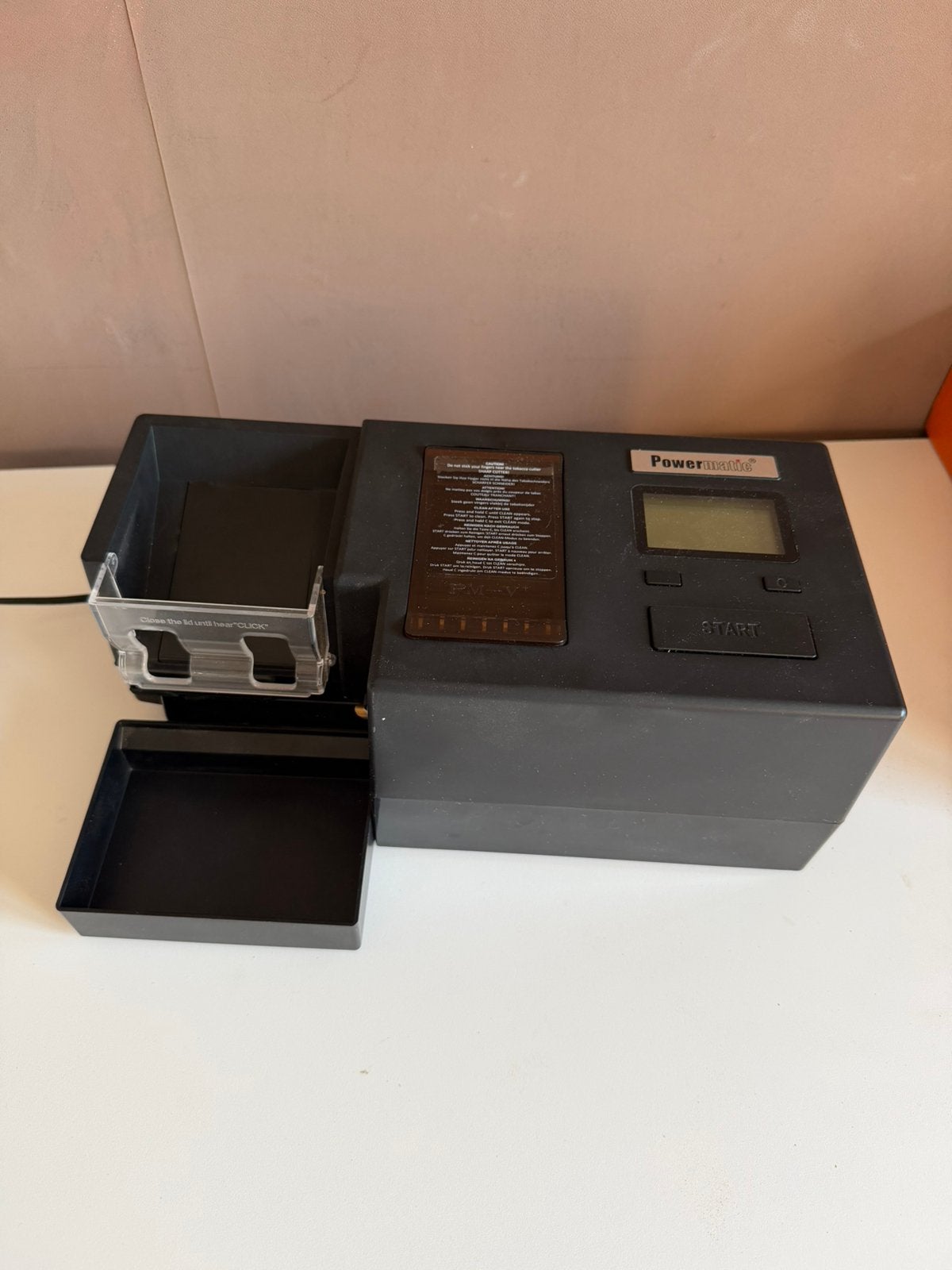 Powermatic 5 elektrische sigarettenmachine – gekocht jan ‘26, Ophalen of Verzenden, Gebruikt, Aansteker