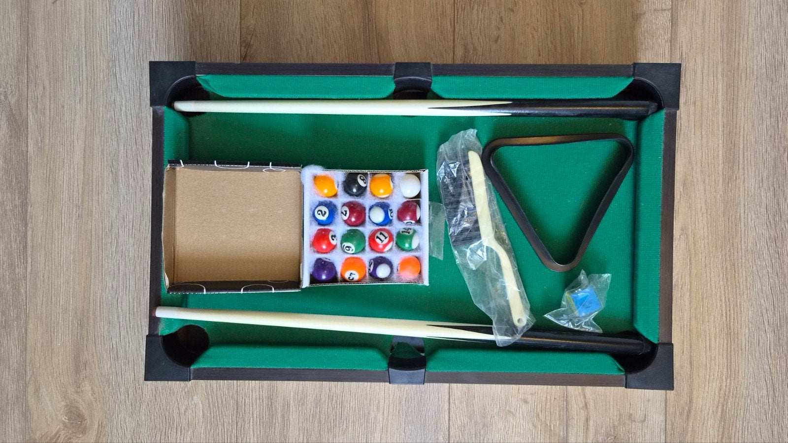 Mini Biljart / Pool tafel, Ophalen of Verzenden, Zo goed als nieuw, Pooltafel